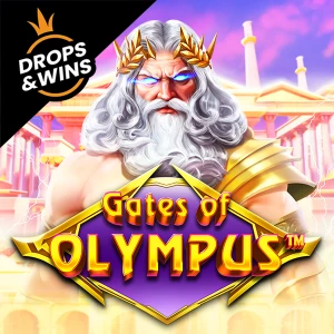 Обложка слота Gates of Olympus — 1-й депозит пакета